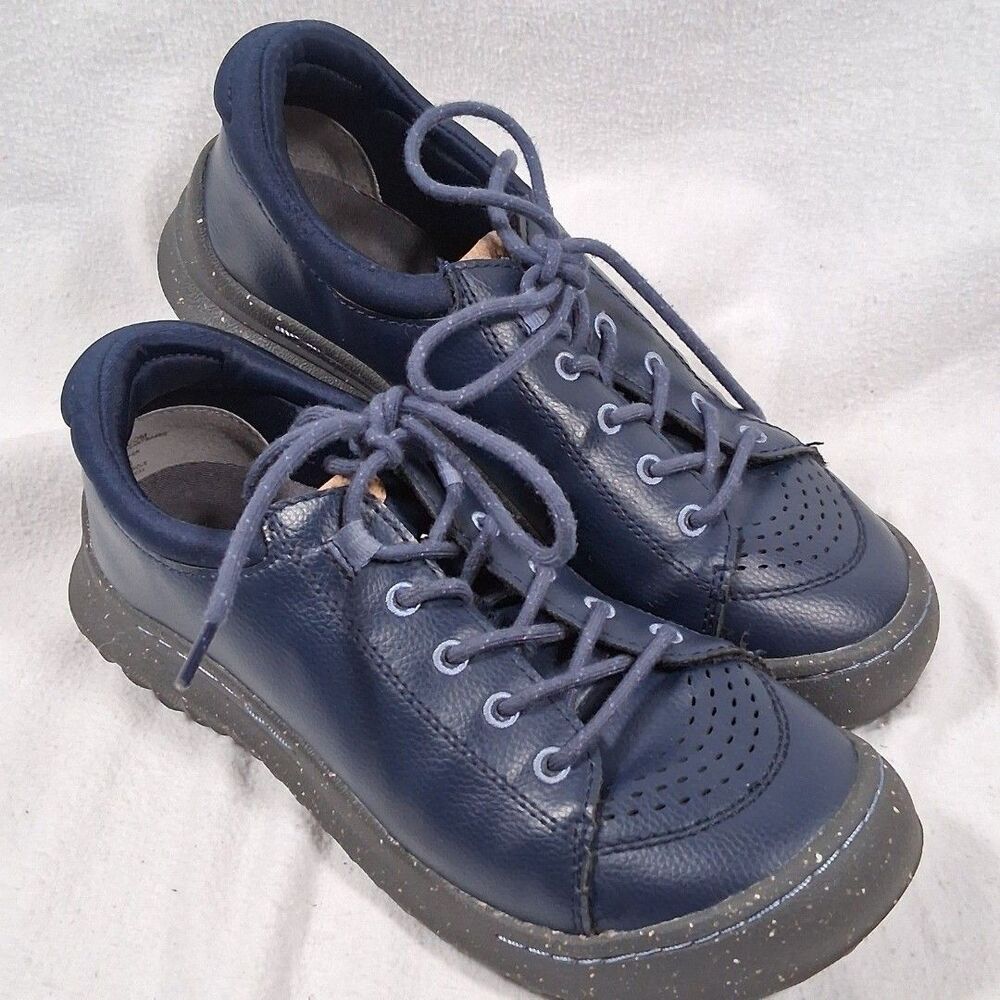 Jambu Clover Plant Based Navy Sneakers Womens 7M Comfort Eco Friendly Slip On